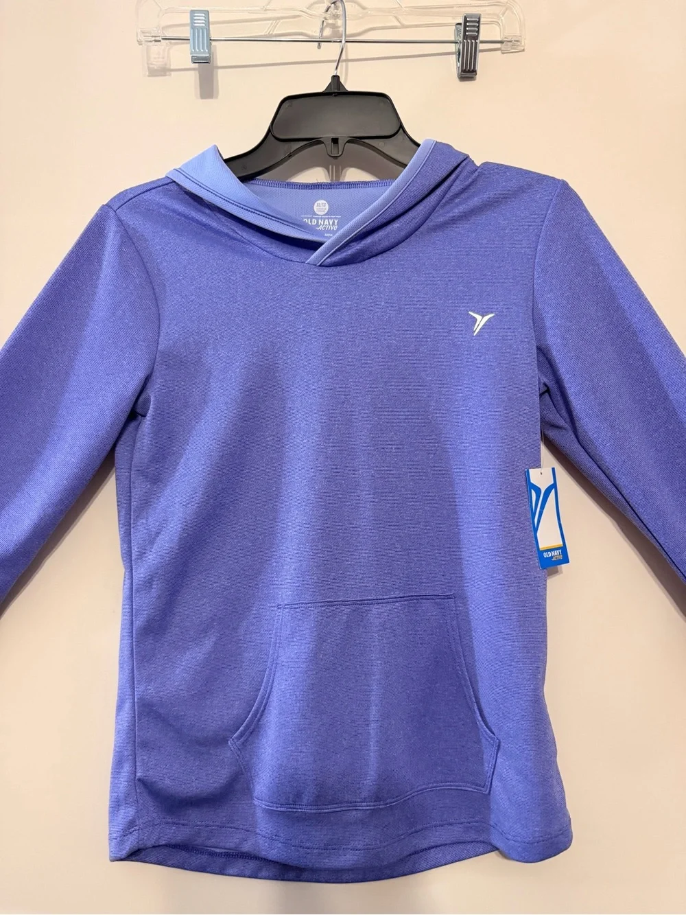 Old Navy Kids Purple Hooded Active Sweatshirt